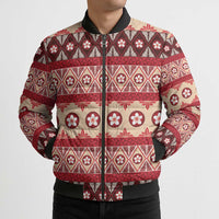 Tonga Language Week Bomber Puffer Jacket Lea Faka-Tonga Everyday - Polynesian Pride
