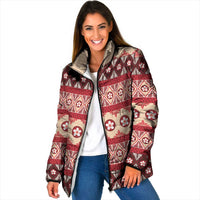 Tonga Language Week Padded Jacket Lea Faka-Tonga Everyday - Polynesian Pride
