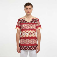 Tonga Language Week Scrub Top Lea Faka-Tonga Everyday - Polynesian Pride