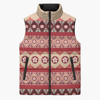 Tonga Language Week Sleeveless Puffer Jacket Lea Faka-Tonga Everyday - Polynesian Pride