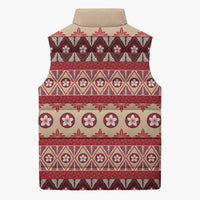 Tonga Language Week Sleeveless Puffer Jacket Lea Faka-Tonga Everyday - Polynesian Pride