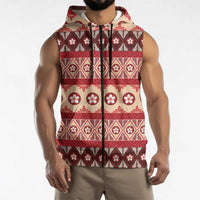 Tonga Language Week Sleeveless Zip Hoodie Lea Faka-Tonga Everyday - Polynesian Pride