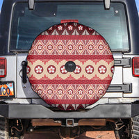 Tonga Language Week Spare Tire Cover Lea Faka-Tonga Everyday LT05 Beige - Polynesian Pride