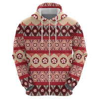 Tonga Language Week Zip Hoodie Lea Faka-Tonga Everyday LT05 - Polynesian Pride