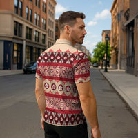 Tonga Language Week Zipper Polo Shirt Lea Faka-Tonga Everyday - Polynesian Pride