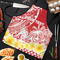Personalised Tahiti Surfing Apron Polynesian Style LT05 Red - Polynesian Pride