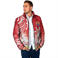 Personalised Tahiti Surfing Padded Jacket Polynesian Style LT05 - Polynesian Pride