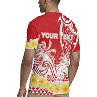 Personalised Tahiti Surfing Rugby Jersey Polynesian Style LT05 - Polynesian Pride