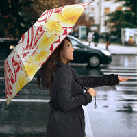 Personalised Tahiti Surfing Umbrella Polynesian Style