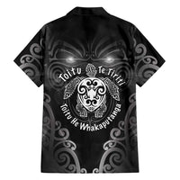 Aotearoa Toitu Te Tiriti Family Matching Summer Maxi Dress and Hawaiian Shirt Ka Mua Ka Muri LT05 - Polynesian Pride