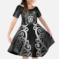 Aotearoa Toitu Te Tiriti Kid Short Sleeve Dress Ka Mua Ka Muri