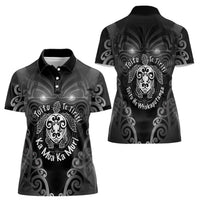 Aotearoa Toitu Te Tiriti Women Polo Shirt Ka Mua Ka Muri LT05 - Polynesian Pride