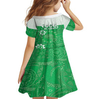 Cook Islands Maori Language Week Family Matching Tank Maxi Dress and Hawaiian Shirt Pacific Tapa Pattern LT05 - Polynesian Pride