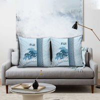 Fiji Regatta Pillow Cover Palm Tree Tapa Pattern LT05 - Polynesian Pride