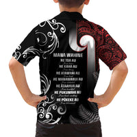 New Zealand Aotearoa Mana Wahine Family Matching Puletasi and Hawaiian Shirt LT05 - Polynesian Pride