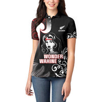 New Zealand Aotearoa Mana Wahine Women Polo Shirt