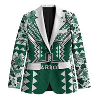 Custom Hawaii Football Blazer Rainbow Warriors Tropical Vibes - Polynesian Pride