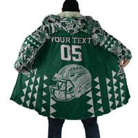 Custom Hawaii Football Cloak Rainbow Warriors Tropical Vibes - Polynesian Pride