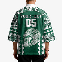 Custom Hawaii Football Kimono Rainbow Warriors Tropical Vibes - Polynesian Pride