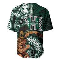 Hawaii Ikaika Warrior Football Baseball Jersey Polynesian Tribal Tattoo - Polynesian Pride