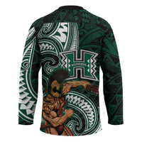 Hawaii Ikaika Warrior Football Hockey Jersey Polynesian Tribal Tattoo LT05 - Polynesian Pride