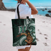 Hawaii Ikaika Warrior Football Tote Bag Polynesian Tribal Tattoo - Polynesian Pride