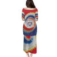 Samoa Puletasi Tie Dye Unique Style