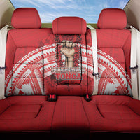 Tonga Rugby Mate Ma'a Back Car Seat Cover Tongan Pride Unique Style LT05 One Size Red - Polynesian Pride