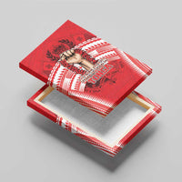 Tonga Rugby Mate Ma'a Canvas Wall Art Tongan Pride Unique Style LT05 - Polynesian Pride