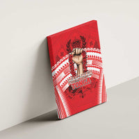 Tonga Rugby Mate Ma'a Canvas Wall Art Tongan Pride Unique Style LT05 - Polynesian Pride
