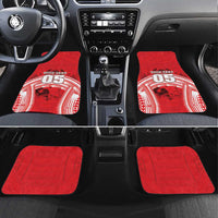Custom Tonga Rugby Mate Ma'a Car Mats Tongan Pride Unique Style LT05 Set 4pcs Red - Polynesian Pride