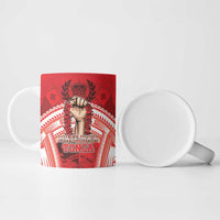 Custom Tonga Rugby Mate Ma'a Ceramic Mug Tongan Pride Unique Style LT05 - Polynesian Pride