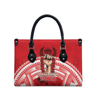Tonga Rugby Mate Ma'a Leather Bag Tongan Pride Unique Style LT05 - Polynesian Pride