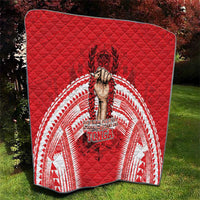 Tonga Rugby Mate Ma'a Quilt Tongan Pride Unique Style LT05 - Polynesian Pride