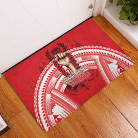 Tonga Rugby Mate Ma'a Rubber Doormat Tongan Pride Unique Style LT05 - Polynesian Pride