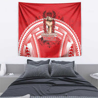 Tonga Rugby Mate Ma'a Tapestry Tongan Pride Unique Style LT05 - Polynesian Pride