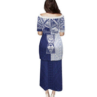 Personalised Northern Mariana Islands And Guam Puletasi Latte Stone With Tribal Pattern