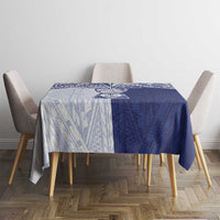 Northern Mariana Islands And Guam Tablecloth Latte Stone With Tribal Pattern