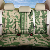 Hawaii Pua Kenikeni Lei Back Car Seat Cover With Lau Maia Green LT05 One Size Green - Polynesian Pride