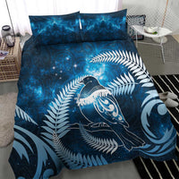 New Zealand Matariki Bedding Set Pigeon Kereru Maori Fern Art LT05 - Polynesian Pride