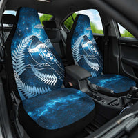 New Zealand Matariki Car Seat Cover Pigeon Kereru Maori Fern Art