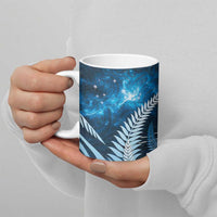 New Zealand Matariki Ceramic Mug Pigeon Kereru Maori Fern Art LT05 - Polynesian Pride