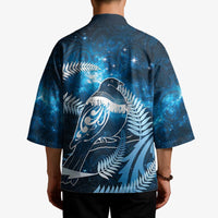 New Zealand Matariki Kimono Pigeon Kereru Maori Fern Art LT05 - Polynesian Pride
