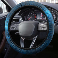 New Zealand Matariki Steering Wheel Cover Pigeon Kereru Maori Fern Art