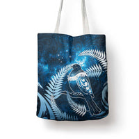 New Zealand Matariki Tote Bag Pigeon Kereru Maori Fern Art