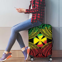 Wallis and Futuna Territory Day Luggage Cover Polynesian Pattern Simple Style