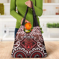 New Zealand Aotearoa Grocery Bag Te Reo Maori Ake Ake Ake - Polynesian Pride