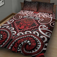 New Zealand Aotearoa Quilt Bed Set Te Reo Maori Ake Ake Ake - Polynesian Pride