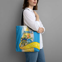 Tuvalu Independence Day Tote Bag Tuvalu Mo Te Atua LT05 - Polynesian Pride