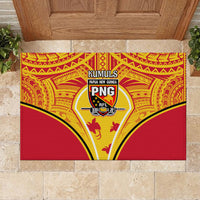 Papua New Guinea Rugby Rubber Doormat 2023 Pacific Championships The Kumuls LT05 - Polynesian Pride